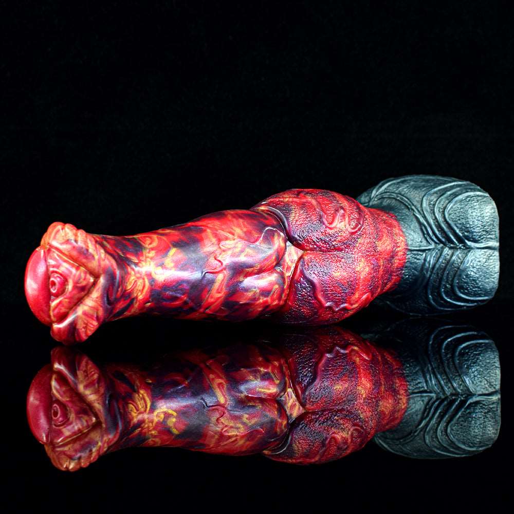 🐴 Caesar Horse Dildo – Thick Knot Fantasy with Suction Cup Base - BeastGasm